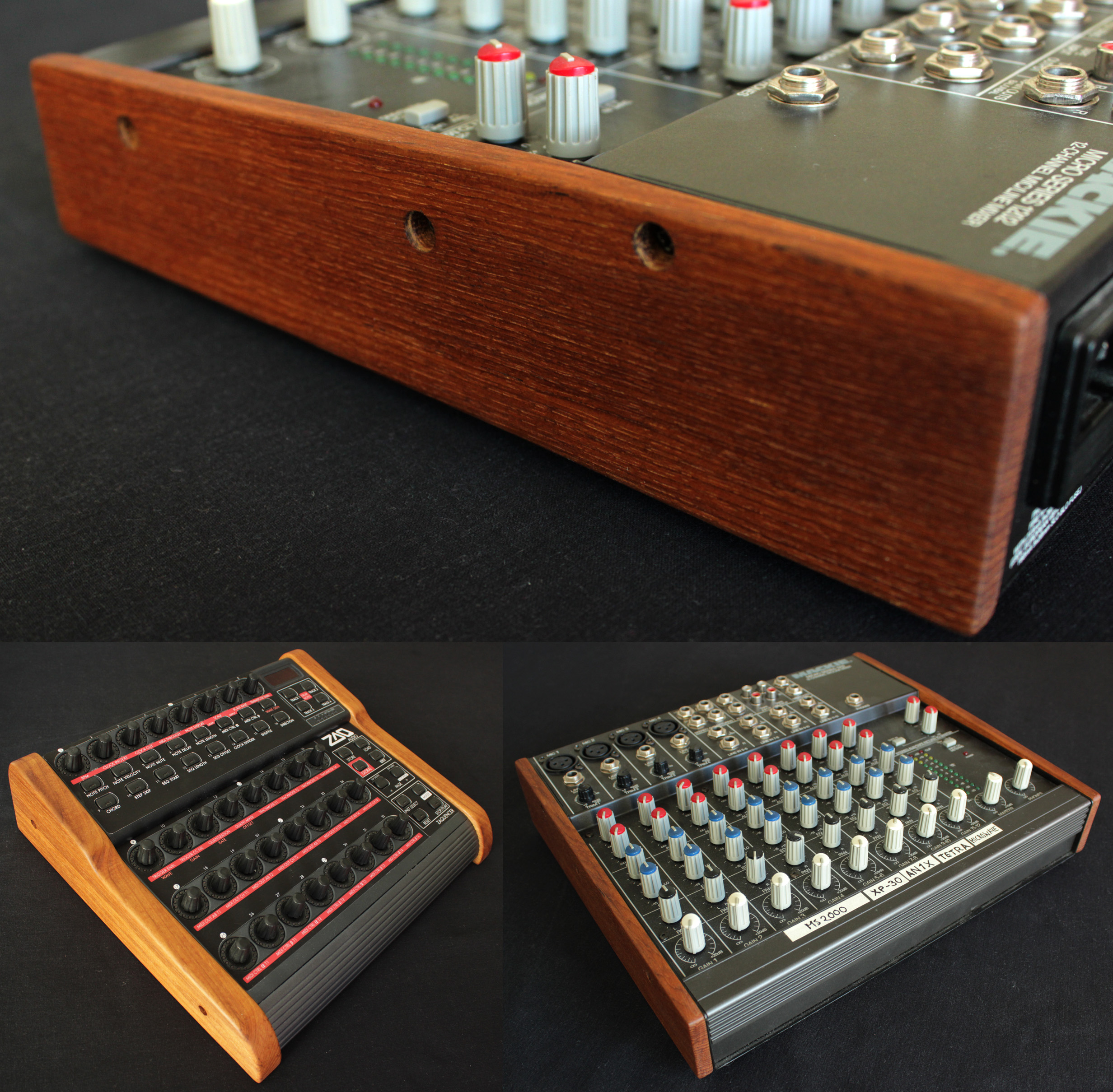 Custom wooden side panels / cheeks DaemonBite